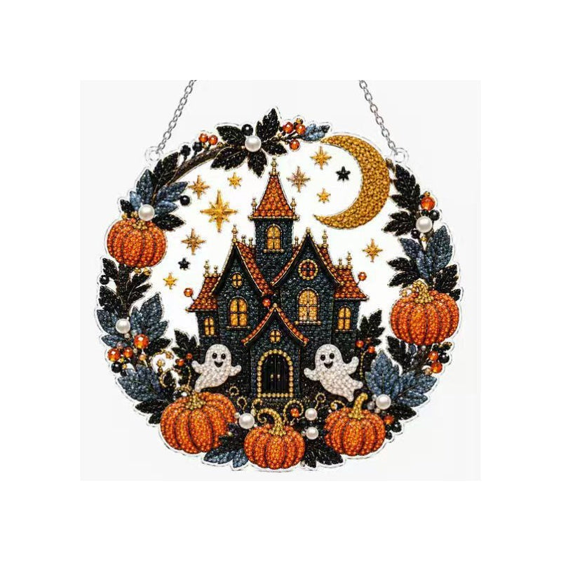 Halloween Diamond Art Hanging Ornament Kit