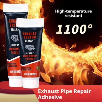 Pegamento resistente al calor para reparaciones del tubo de escap