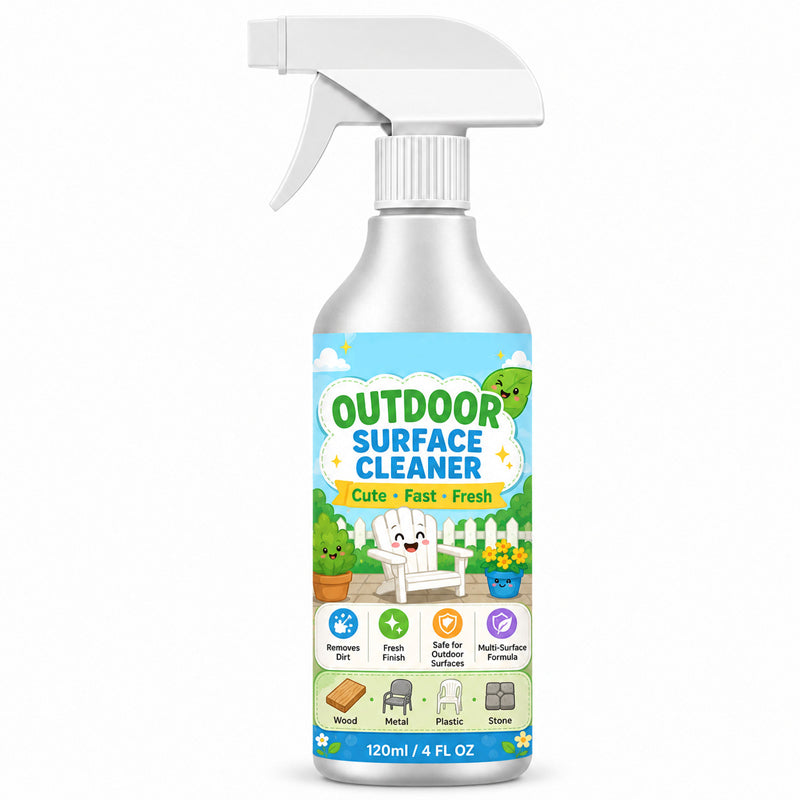 🎉 ¡TIEMPO LIMITADO 50% OFF! 🧴 Limpiador en Spray para Patios Multisuperficie – Elimina la Suciedad de Madera, Metal, Plástico y Piedra – Rápido Spray y Limpiar ✨
