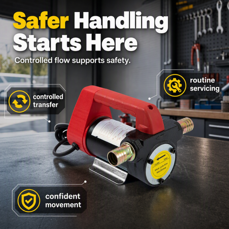 ⛽ ¡50% DE DESCUENTO AHORA! 🔧 Bomba portátil de transferencia diésel – Alto caudal, duradera y fácil de usar – Ideal para la transferencia de combustible en granjas, embarcaciones y talleres 🚜