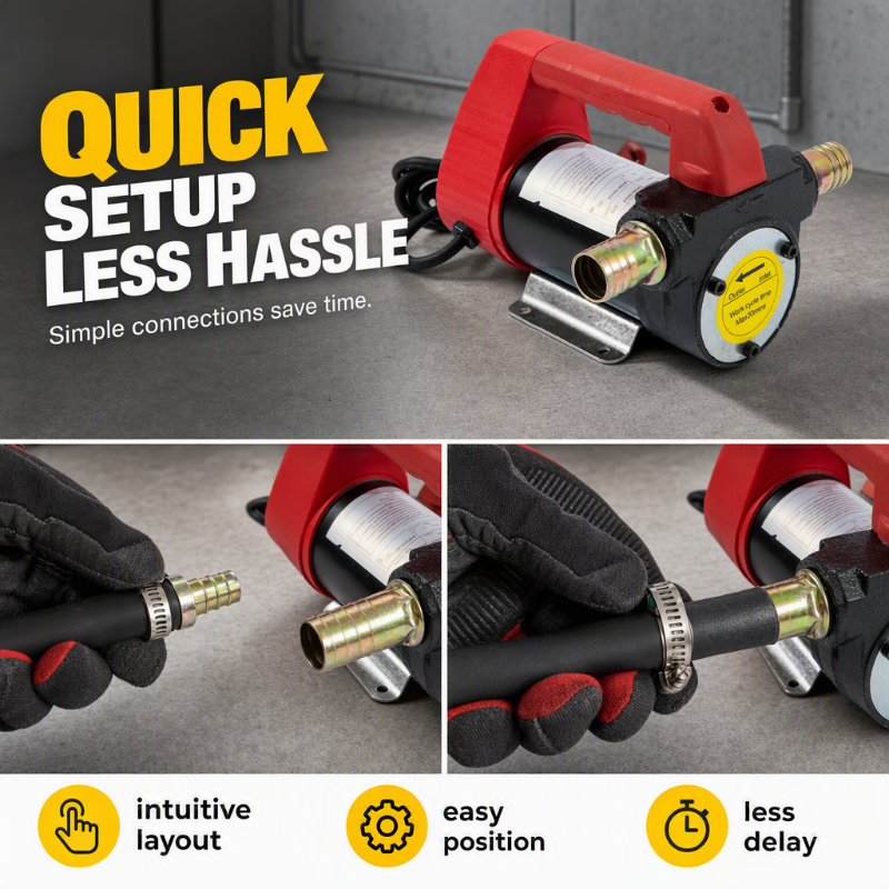⛽ ¡50% DE DESCUENTO AHORA! 🔧 Bomba portátil de transferencia diésel – Alto caudal, duradera y fácil de usar – Ideal para la transferencia de combustible en granjas, embarcaciones y talleres 🚜
