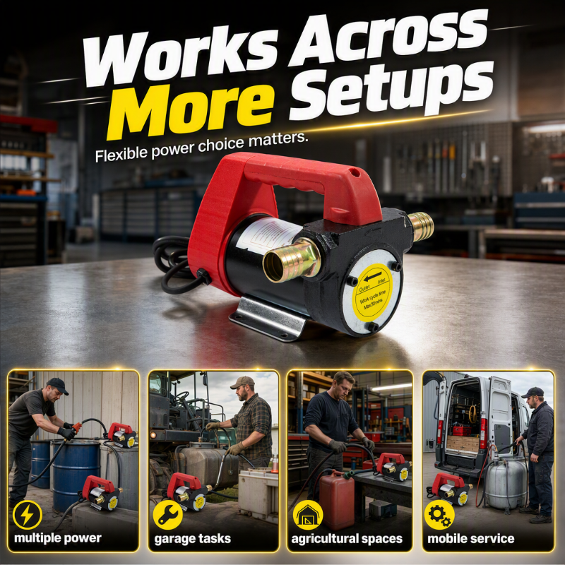 ⛽ ¡50% DE DESCUENTO AHORA! 🔧 Bomba portátil de transferencia diésel – Alto caudal, duradera y fácil de usar – Ideal para la transferencia de combustible en granjas, embarcaciones y talleres 🚜