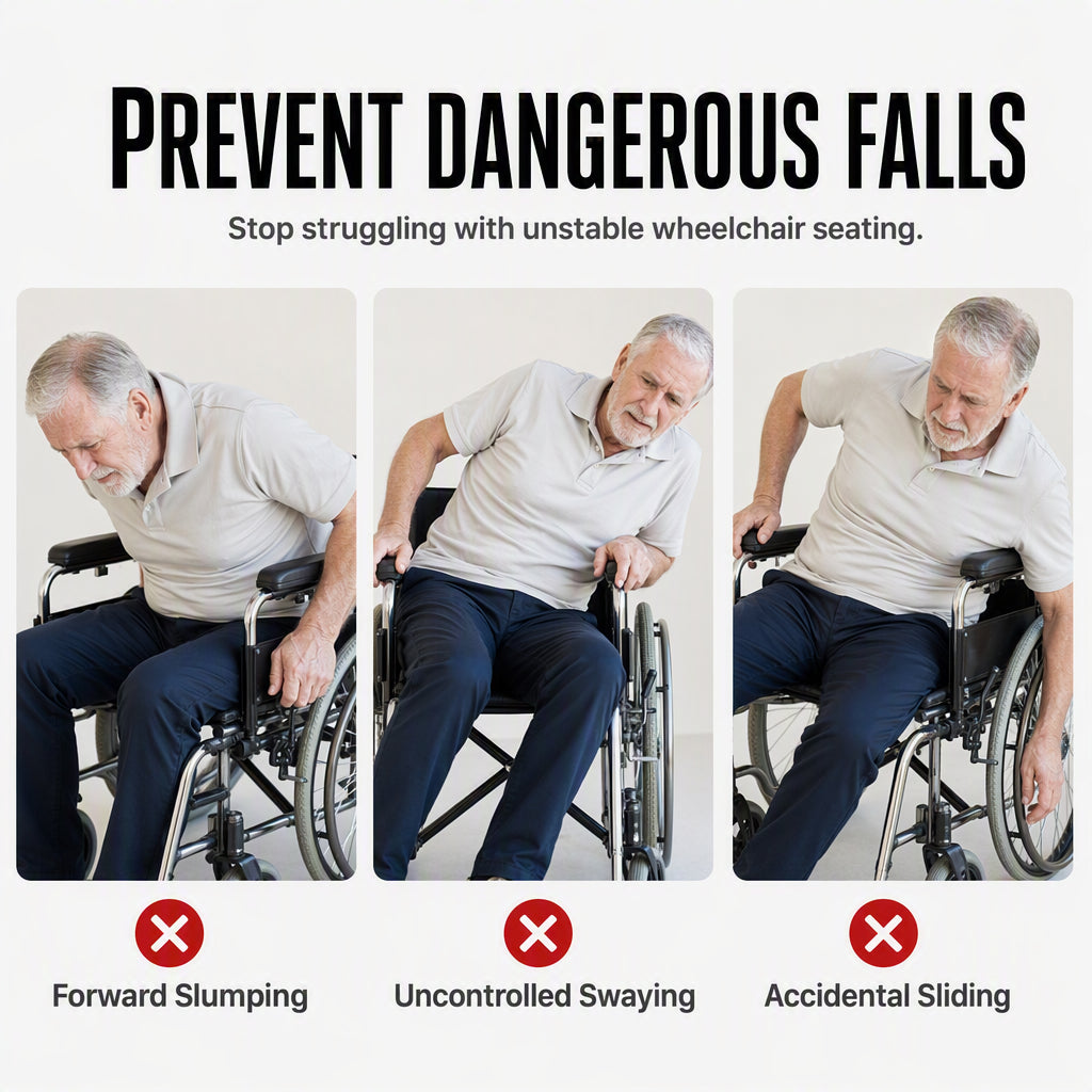 📢📢50% OFF !! ⏰Wheelchair Safety Seatbelt for Elderly