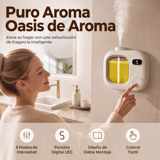 ⏳🔥¡50 % DE DESCUENTO POR TIEMPO LIMITADO! ⏰ 💗 MÁS DE 50.000 UNIDADES VENDIDAS 💕 Difusor de aromas LED inteligente con control de niebla