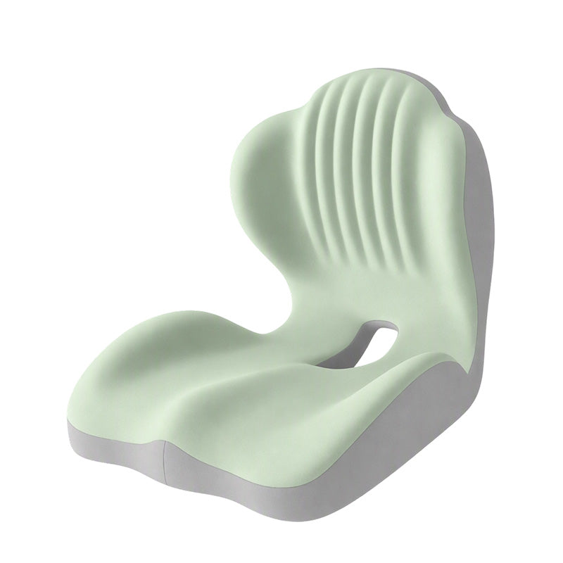 🪑 ¡56 % DE DESCUENTO AHORA! ✨ Cojín Ergonómico de Espuma Viscoelástica con Soporte Lumbar – Cómodo y con Gran Sujeción para Hogar, Oficina y Coche 💺🛡️