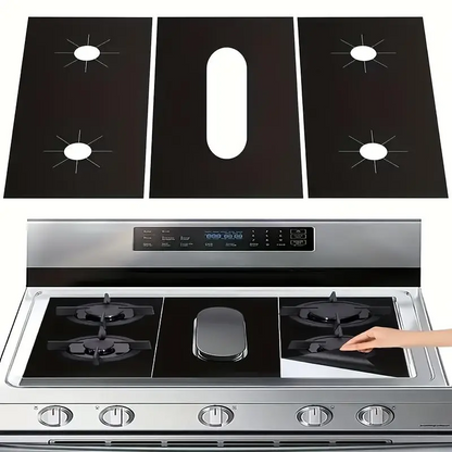 ⏳🔥¡50 % DE DESCUENTO POR TIEMPO LIMITADO! ⏰ Protectores reutilizables para los quemadores de la cocina de ga