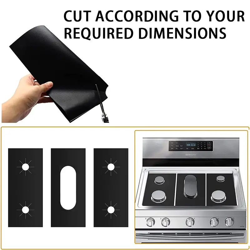 ⏳🔥¡50 % DE DESCUENTO POR TIEMPO LIMITADO! ⏰ Protectores reutilizables para los quemadores de la cocina de ga