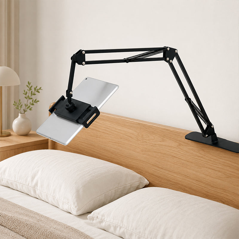 🛏️🧲 Soporte Tablet Magnético para Cama – Base Oculta Bajo el Colchón, Sujeción Firme y Manos Libres para Ver Series sin Cansarte 📺✨