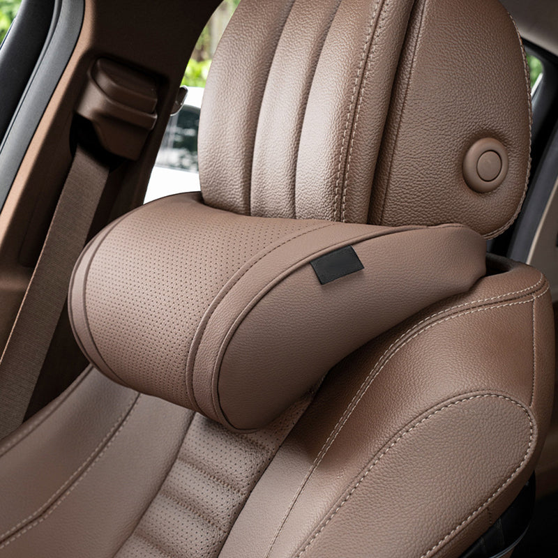 🚗✨ Set Ergonómico Reposacabezas y Lumbar – Soporte Perfecto para Cuello y Espalda, Ideal para Viajes Largos y el Día a Día 🛣️💆‍♂️