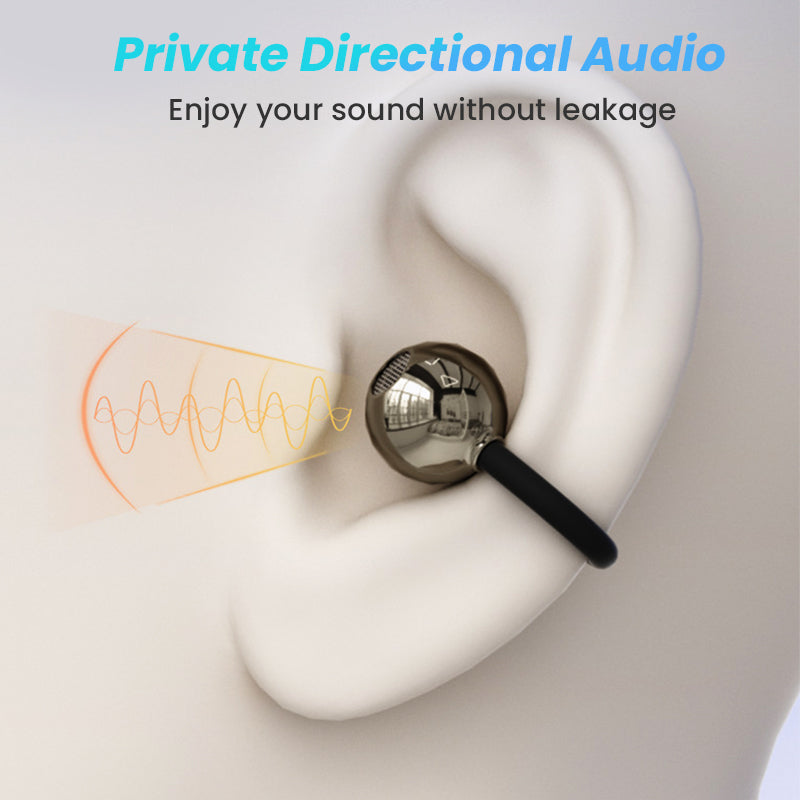 Auriculares TWS 2 en 1 con sets abiertos e intrauditivos