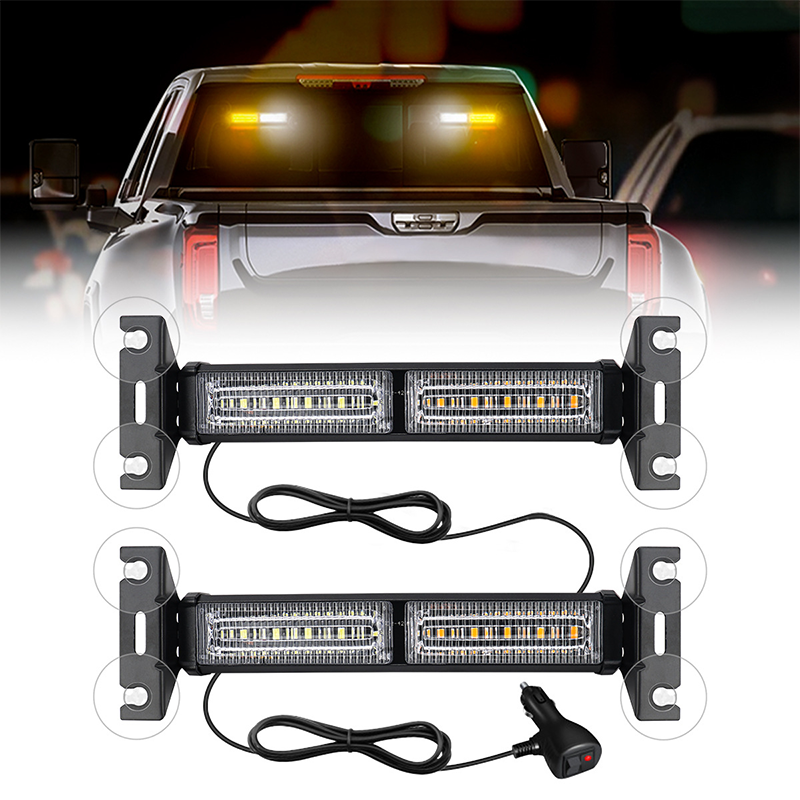 💡 ¡50% DE DESCUENTO AHORA! 🚨 Barra de Luz Estroboscópica LED – Alta Visibilidad, 18 Patrones de Destello y Montaje por Succión – Para Vehículos de Emergencia y Trabajo ⚠️