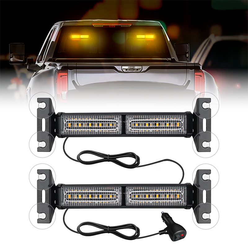 💡 ¡50% DE DESCUENTO AHORA! 🚨 Barra de Luz Estroboscópica LED – Alta Visibilidad, 18 Patrones de Destello y Montaje por Succión – Para Vehículos de Emergencia y Trabajo ⚠️