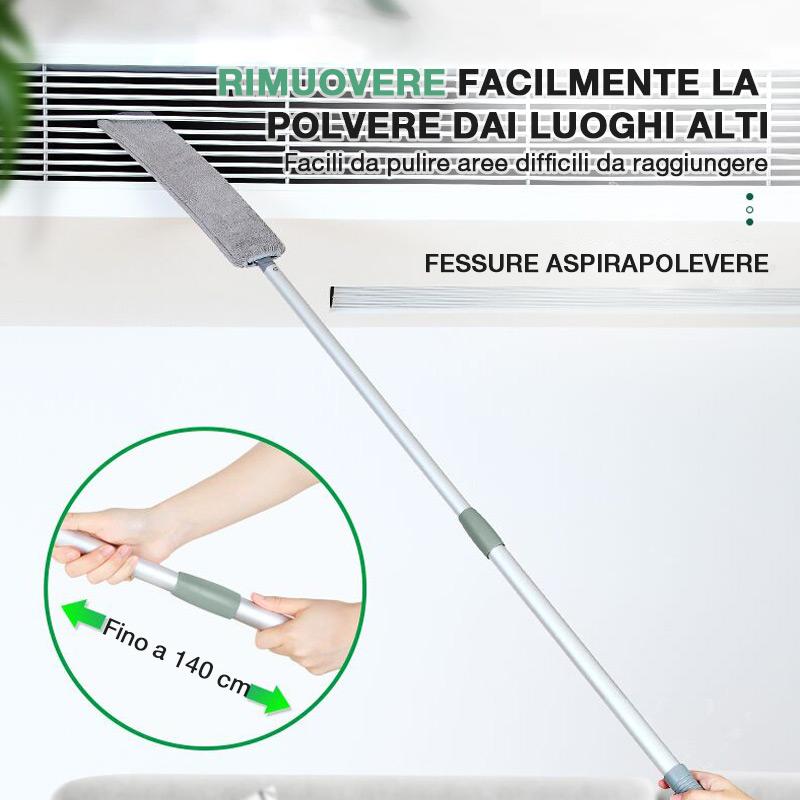 🔥Escoba esencial para el hogar🔥Limpiador de polvo retráctil (50 % DE DESCUENTO)