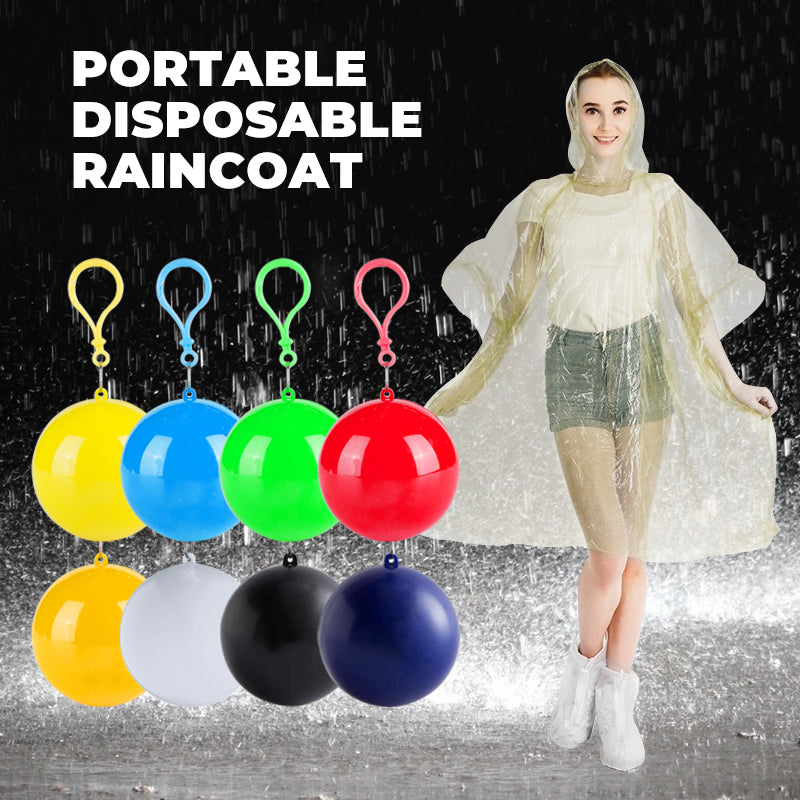 🌧️¡50% DE DESCUENTO AHORA! Impermeable Desechable de Bolsillo para Lluvias Inesperadas, Poncho de Emergencia Impermeable Compacto, Talla Única Ligera para Viajes, Senderismo y Eventos al Aire Libre