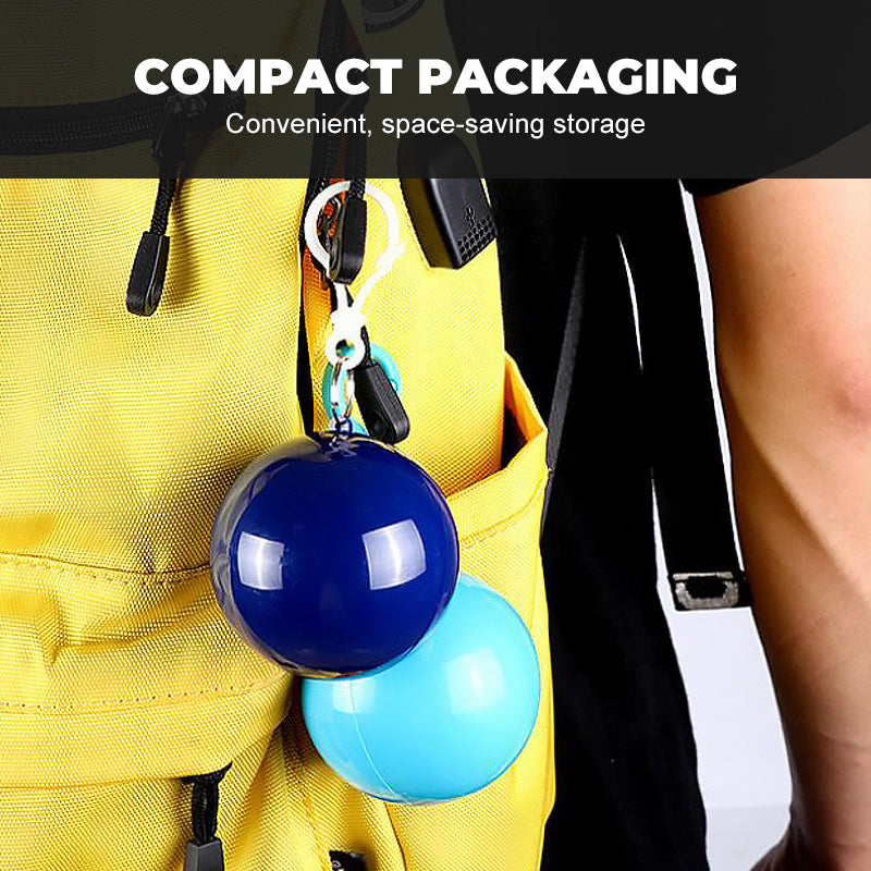 🌧️¡50% DE DESCUENTO AHORA! Impermeable Desechable de Bolsillo para Lluvias Inesperadas, Poncho de Emergencia Impermeable Compacto, Talla Única Ligera para Viajes, Senderismo y Eventos al Aire Libre