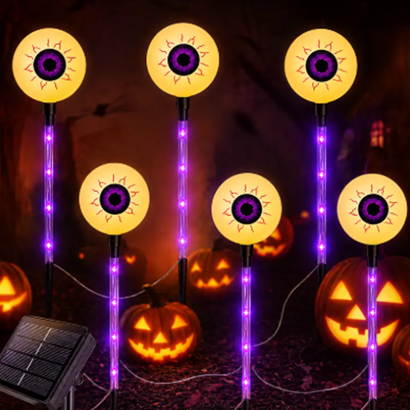 🎃 50% OFF NOW! 🕷️ Solar Pumpkin Stake Lights – Waterproof, Auto On/Off & Spooky Halloween Decor 👻