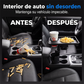 Extensor de portavasos para coche con bandeja