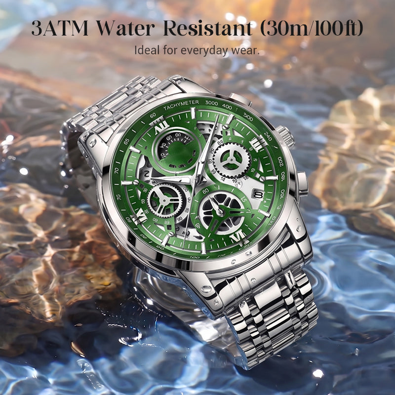 📢📢50% DESCUENTO!! ⏰ Reloj de Cuarzo Clásico para Hombre 🕰️
