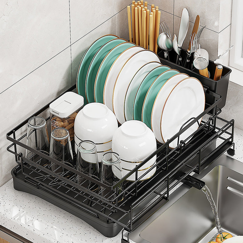 Extendable Over-the-Sink Dish Drying Rack