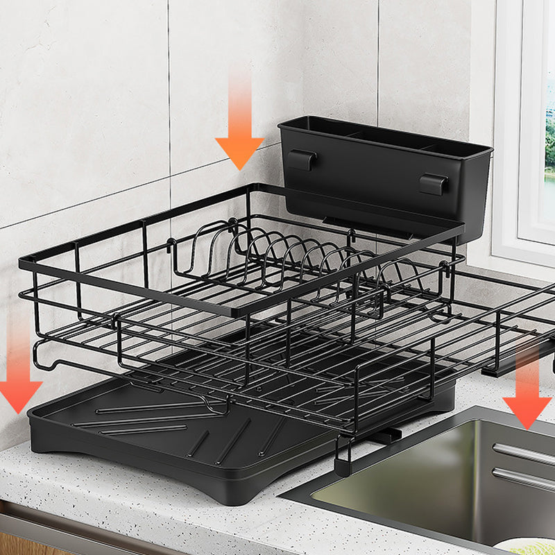 Extendable Over-the-Sink Dish Drying Rack