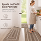 Alfombra de pasillo tejida elegante