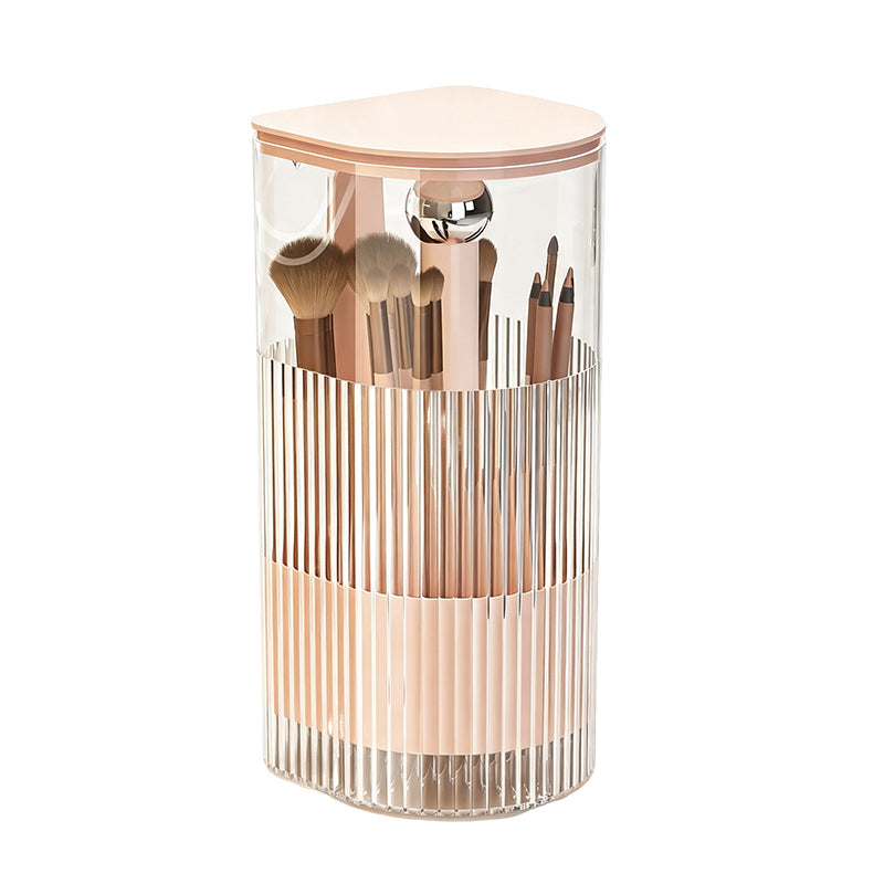 Organizador Elegante Antipolvo para Brochas de Maquillaje