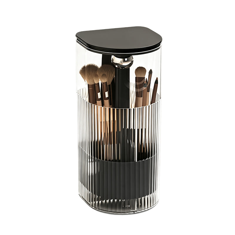 Organizador Elegante Antipolvo para Brochas de Maquillaje