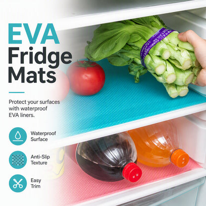 🧊 ¡50% OFF AHORA! 🛡️ Protectores Impermeables para Estantes de Nevera – Antideslizantes, fáciles de limpiar y seguros para alimentos – Mantén tu nevera fresca y organizada ✨