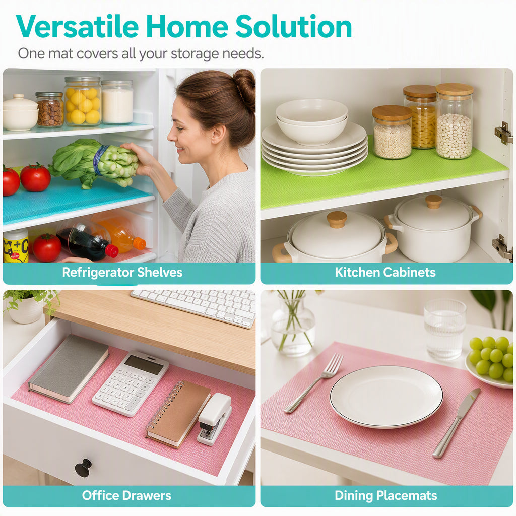 🧊 ¡50% OFF AHORA! 🛡️ Protectores Impermeables para Estantes de Nevera – Antideslizantes, fáciles de limpiar y seguros para alimentos – Mantén tu nevera fresca y organizada ✨