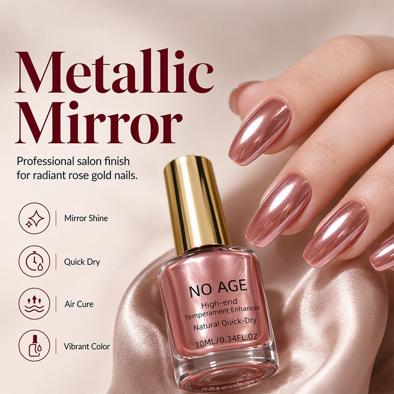 Esmalte de Uñas Metálico de Secado Rápido