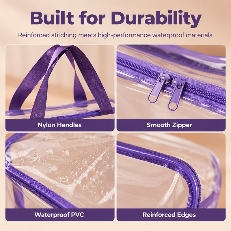 🧸 ¡50% DE DESCUENTO AHORA! 🚗 Bolsa de Almacenamiento de Juguetes de PVC Transparente – Clara, impermeable y duradera – Mantiene bloques, coches y muñecas ordenados ✨