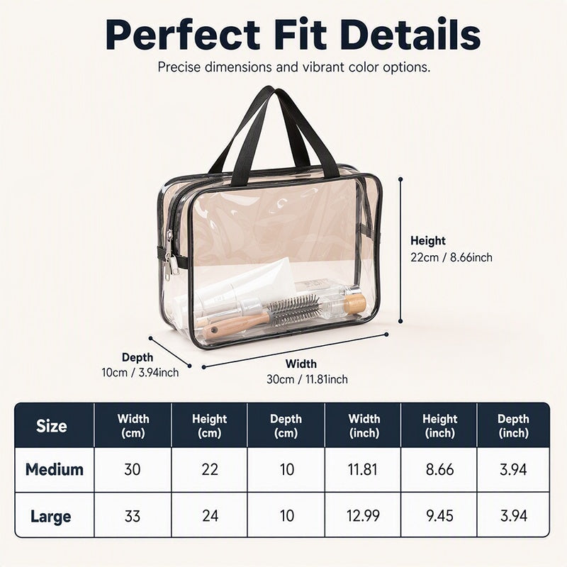 🧸 ¡50% DE DESCUENTO AHORA! 🚗 Bolsa de Almacenamiento de Juguetes de PVC Transparente – Clara, impermeable y duradera – Mantiene bloques, coches y muñecas ordenados ✨