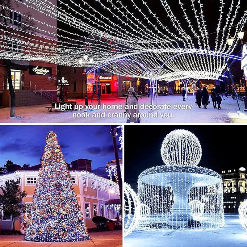 Luces de Decoración de Ventanas Navideñas