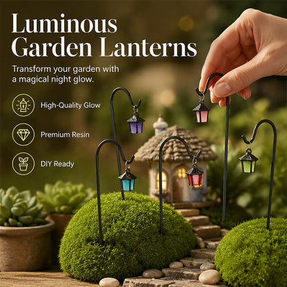 ⏳🔥¡50 % DE DESCUENTO POR TIEMPO LIMITADO! ⏰ 🌿 Estacas para Plantas Luminiscentes – 7 colores, resina premium, ganchos de hierro resistentes – decoración mágica para el jardín. 🌙