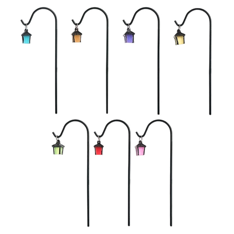 ⏳🔥¡50 % DE DESCUENTO POR TIEMPO LIMITADO! ⏰ 🌿 Estacas para Plantas Luminiscentes – 7 colores, resina premium, ganchos de hierro resistentes – decoración mágica para el jardín. 🌙