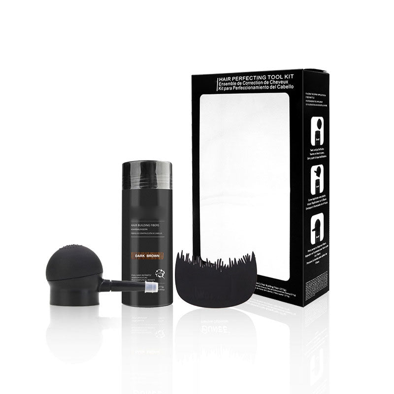🔥Kit de fibras de construcción del cabello para el adelgazamiento del cabello y calvicie