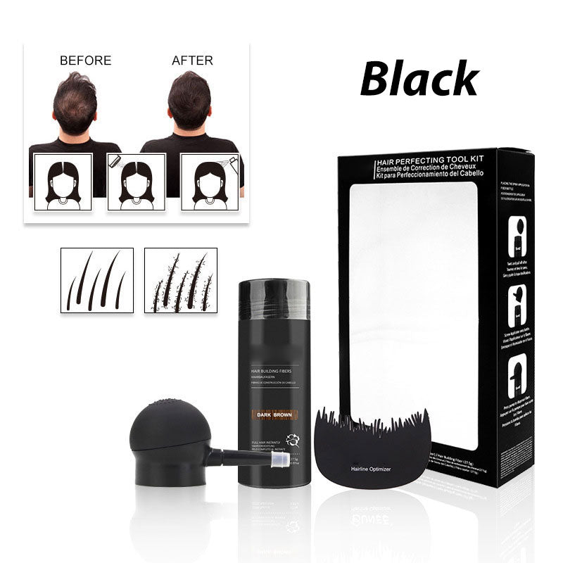 🔥Kit de fibras de construcción del cabello para el adelgazamiento del cabello y calvicie