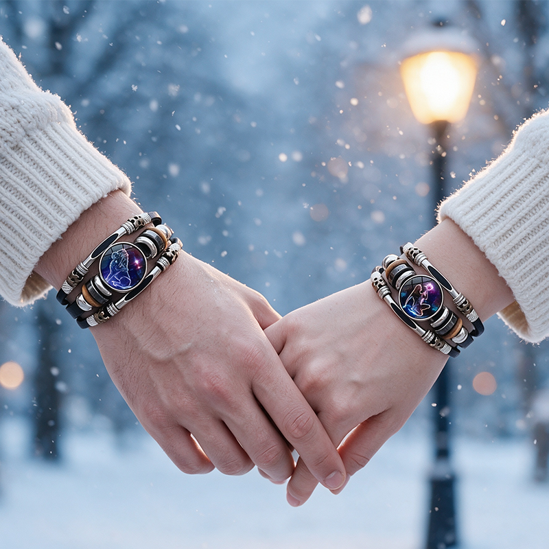 ⏳🔥¡50 % DE DESCUENTO POR TIEMPO LIMITADO! ⏰ Night‑Glow Zodiac Bracelet