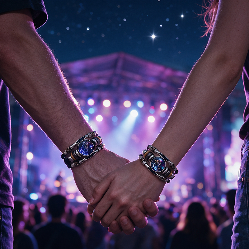 ⏳🔥¡50 % DE DESCUENTO POR TIEMPO LIMITADO! ⏰ Night‑Glow Zodiac Bracelet