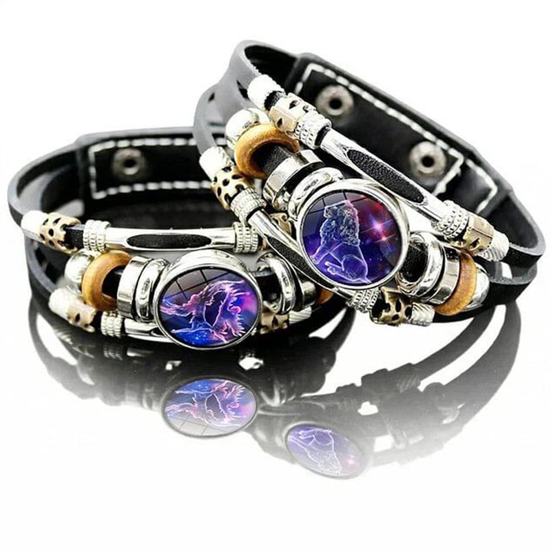 ⏳🔥¡50 % DE DESCUENTO POR TIEMPO LIMITADO! ⏰ Night‑Glow Zodiac Bracelet