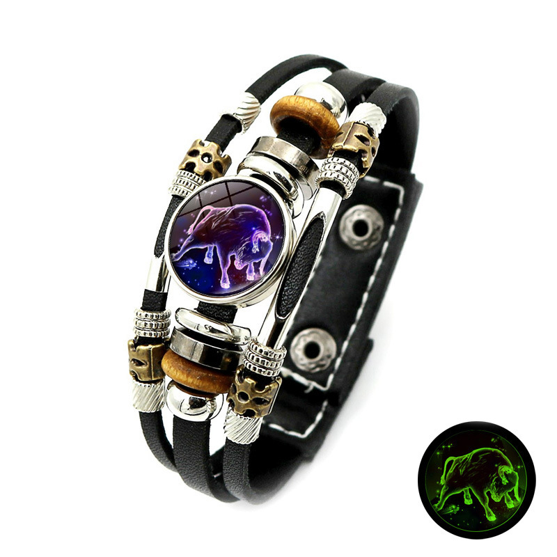 ⏳🔥¡50 % DE DESCUENTO POR TIEMPO LIMITADO! ⏰ Night‑Glow Zodiac Bracelet