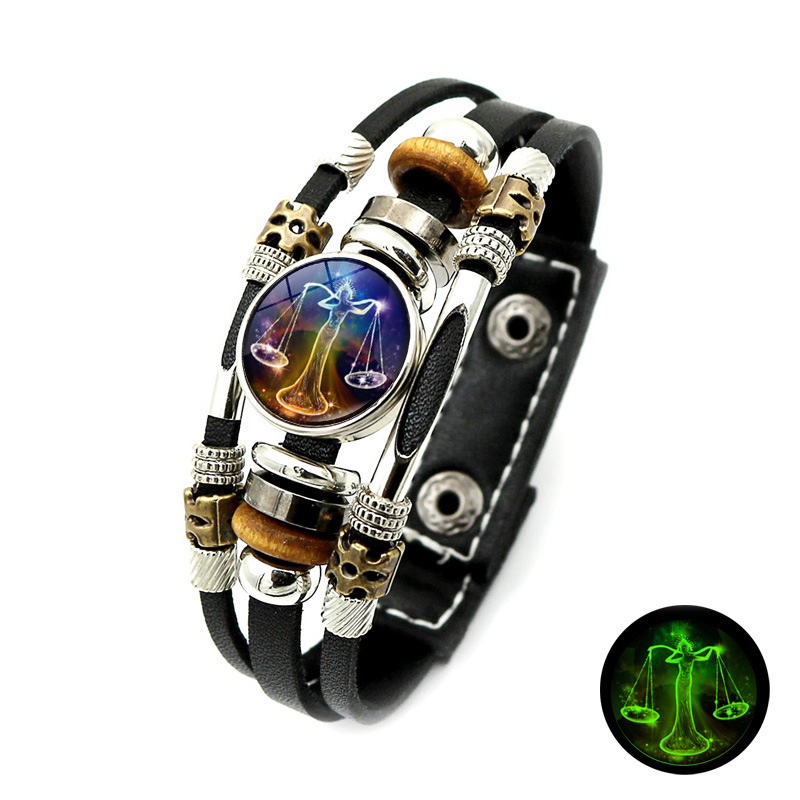 ⏳🔥¡50 % DE DESCUENTO POR TIEMPO LIMITADO! ⏰ Night‑Glow Zodiac Bracelet