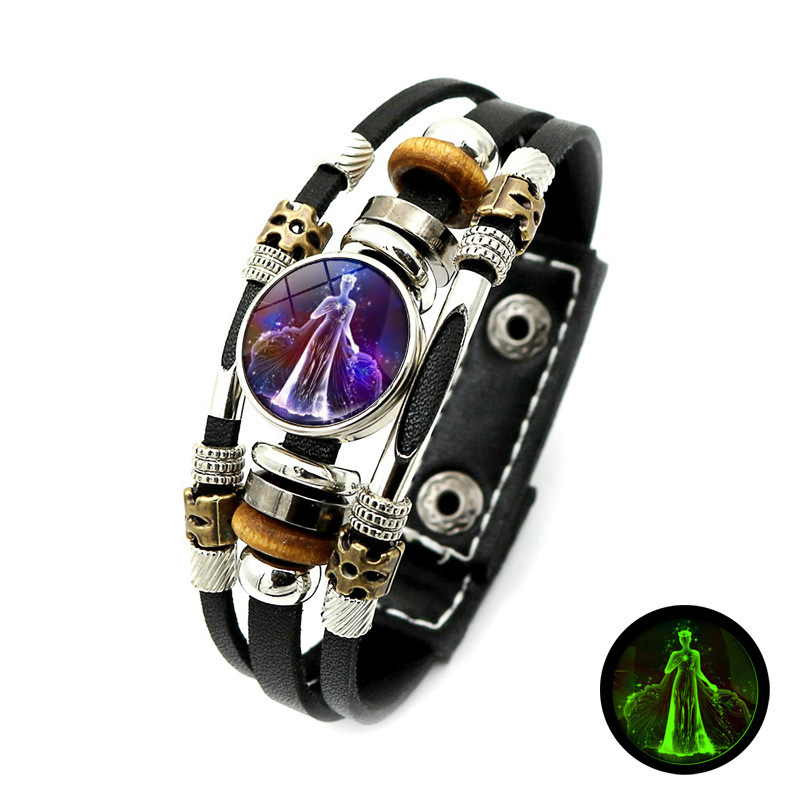 ⏳🔥¡50 % DE DESCUENTO POR TIEMPO LIMITADO! ⏰ Night‑Glow Zodiac Bracelet