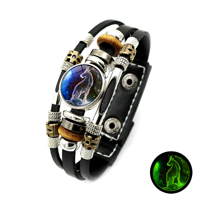 ⏳🔥¡50 % DE DESCUENTO POR TIEMPO LIMITADO! ⏰ Night‑Glow Zodiac Bracelet