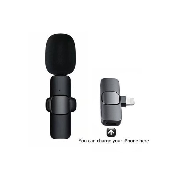 ⏳🔥¡50 % DE DESCUENTO POR TIEMPO LIMITADO! ⏰ Nuevo micrófono lavalier inalámbrico™