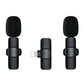 ⏳🔥¡50 % DE DESCUENTO POR TIEMPO LIMITADO! ⏰ Nuevo micrófono lavalier inalámbrico™