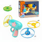 Pistola Lanzadora de Discos Voladores LED