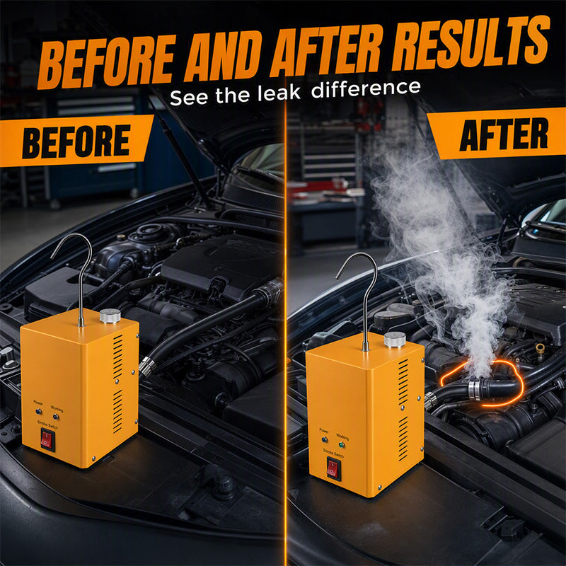 ⏳🔥¡50 % DE DESCUENTO POR TIEMPO LIMITADO! ⏰ Detector Profesional de Fugas de Humo para Automóviles