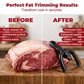 🔥 ¡49 % DE DESCUENTO! 🥩 Cortador de grasa manual para ternera y cerdo, herramienta portátil para eliminar la grasa de la carne, utensilio de cocina para barbacoa que facilita el recorte de la falda de ternera