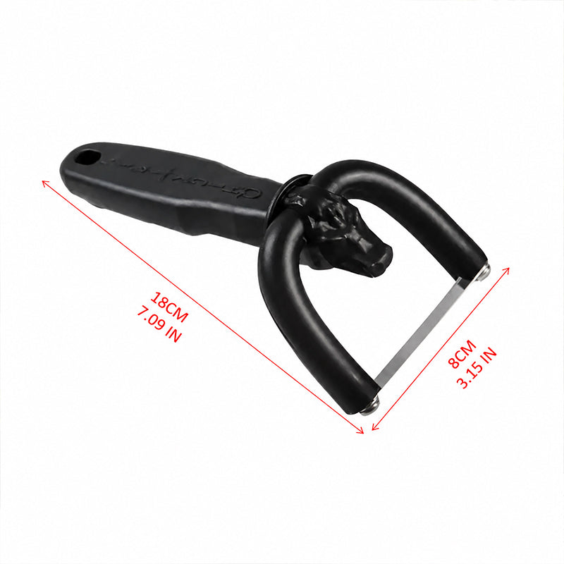 🔥 ¡49 % DE DESCUENTO! 🥩 Cortador de grasa manual para ternera y cerdo, herramienta portátil para eliminar la grasa de la carne, utensilio de cocina para barbacoa que facilita el recorte de la falda de ternera